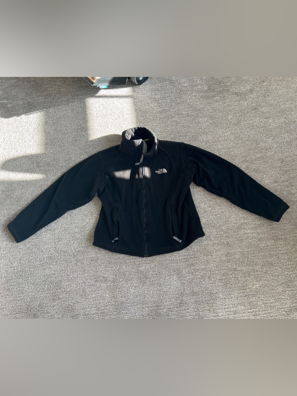 The North Face Black Full-Zip Fleece Jacket